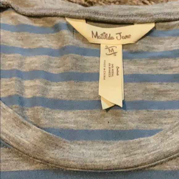 Matilda Jane Blue and Grey Her Majesty Dress - Picture 4 of 4